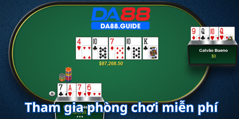 DA88 nền tảng chơi bài Poker online uy tín